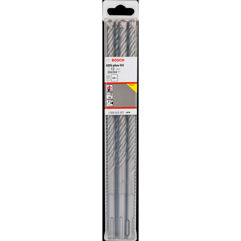 Bosch PRO SDS-Plus-5X K-Delici Ucu 12*260 mm 10 lu