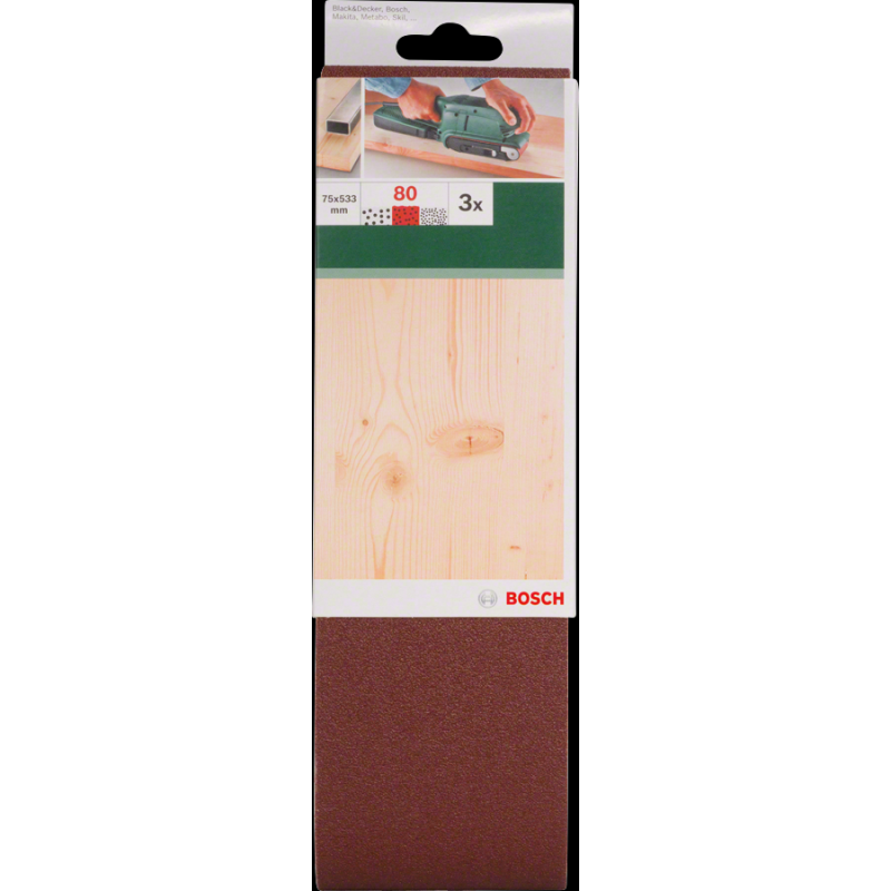 Bosch DIY 75*533 mm Tank Zımpara 80 Kum