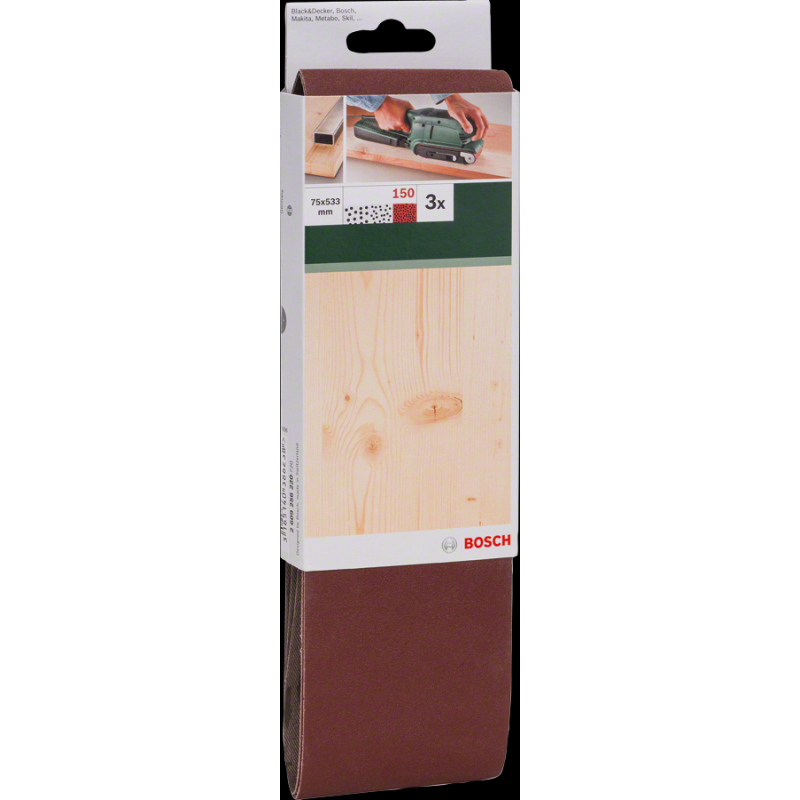 Bosch DIY 75*533 mm Tank Zımpara 150 Kum