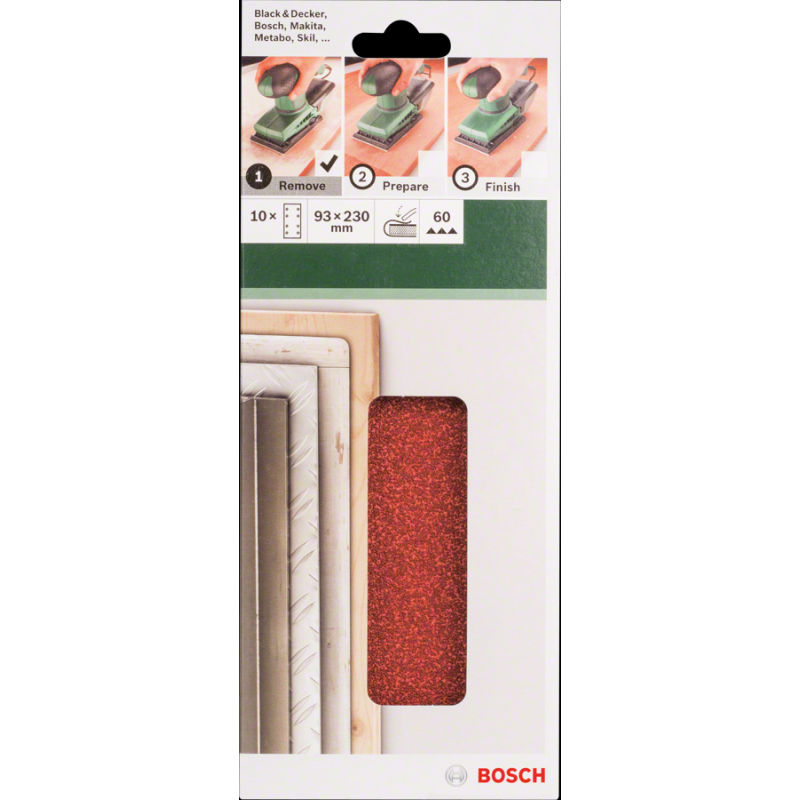 Bosch DIY 93*230 mm Uni.Zımp. 8 D. 60 K. 10 lu