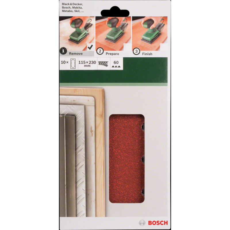 Bosch DIY 115*230 mmVelc. Zımp.14 D.60 K.10 lu