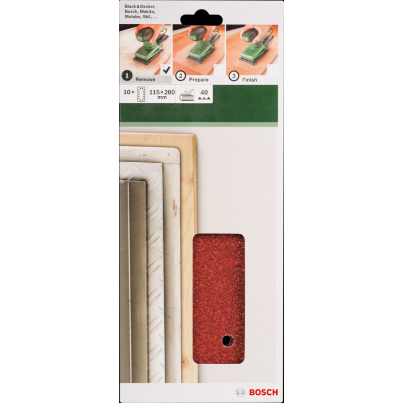 Bosch DIY 115*280 mm Uni.Zımp.14 D. 40 K.10 lu
