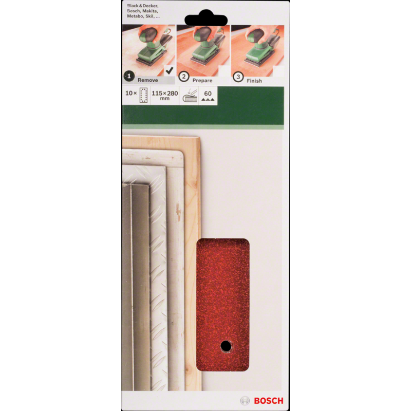 Bosch DIY 115*280 mm Uni.Zımp.14 D. 60 K.10 lu
