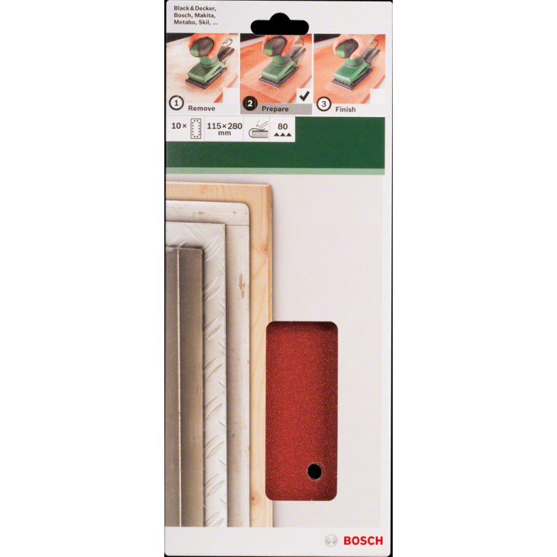 Bosch DIY 115*280 mm Uni.Zımp.14 D. 80 K.10 lu
