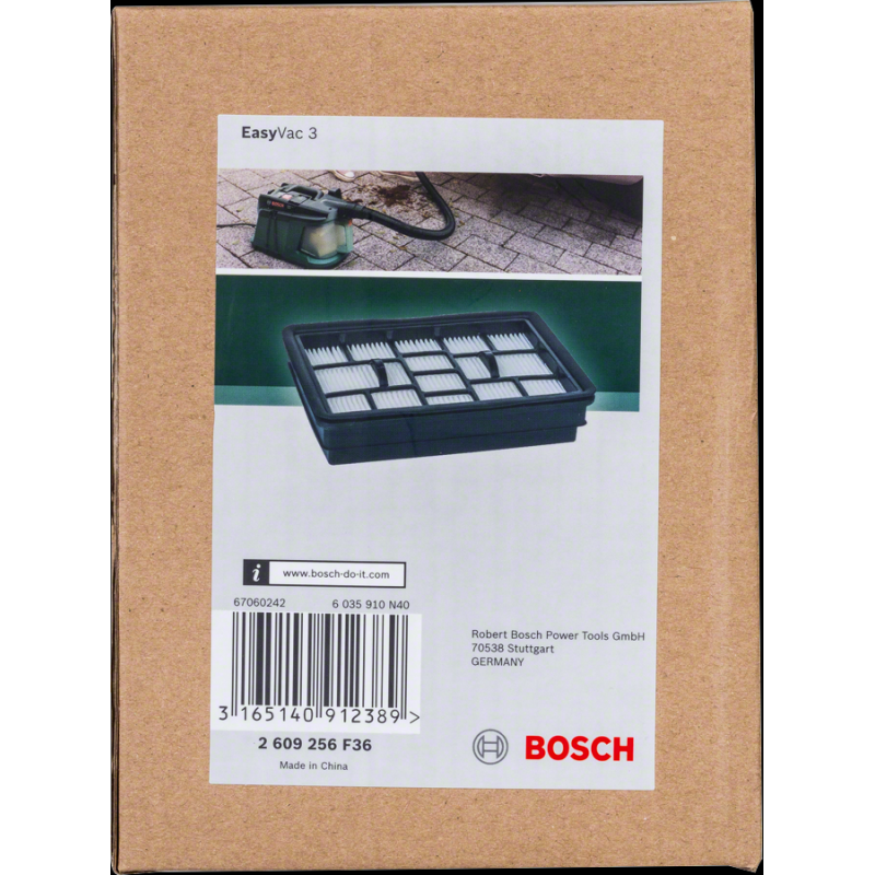 Bosch Süpürge Filtre (Kanallı) EasyVac3