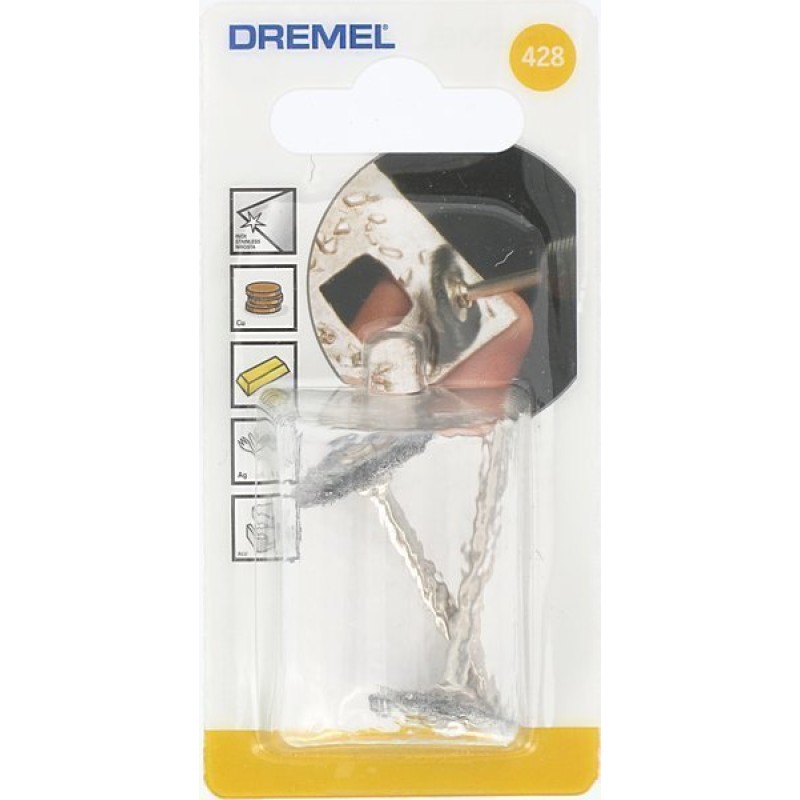 Dremel DREMEL KARBON ÇELİK FIRÇA 19 MM (428)