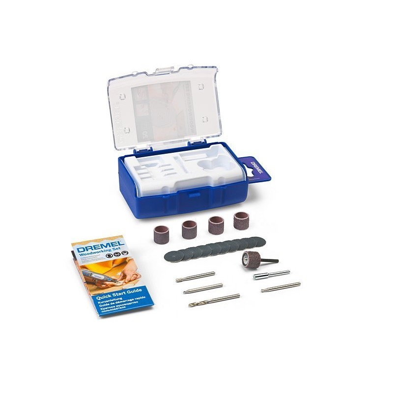 Dremel DREMEL AHŞAP İŞLERİ AKSESUAR SETİ (681) 20 Lİ