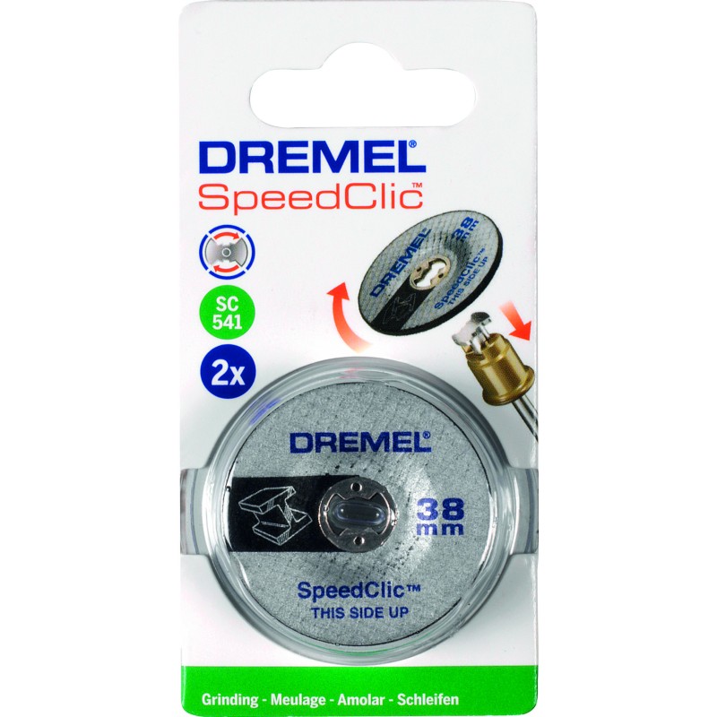 Dremel DREMEL EZ SPEEDCLIC: TAŞLAMA DİSKLERİ (SC541) 2 Lİ