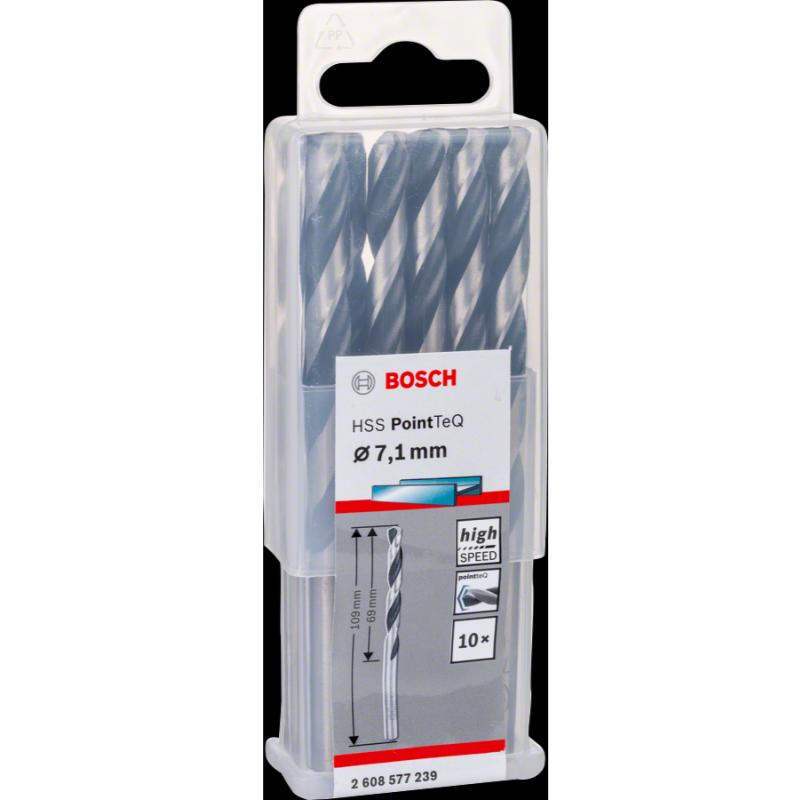 Bosch HSSPointTeQ Metal Matkap Ucu 7,1mm 10 lu